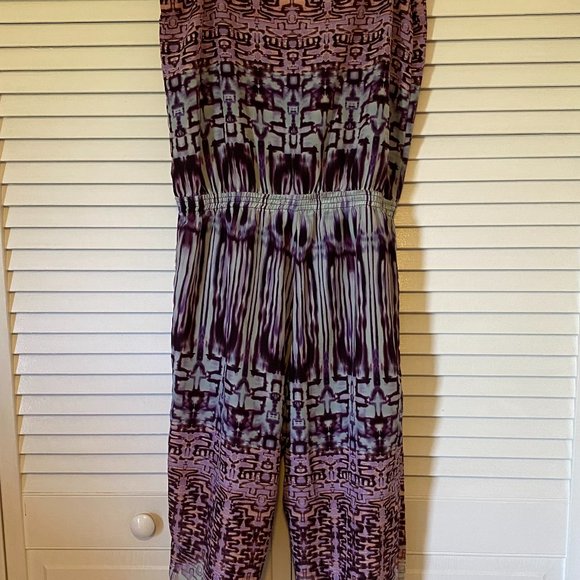 Boho Patterned Jumpsuit M - Picture 8 of 11